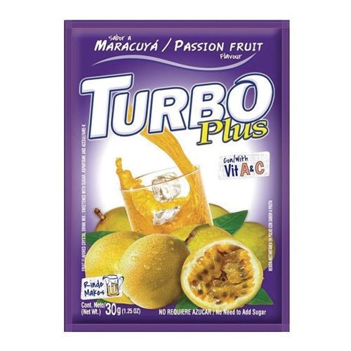 Turbo Plus Drink Mix 30g - Passion Fruit