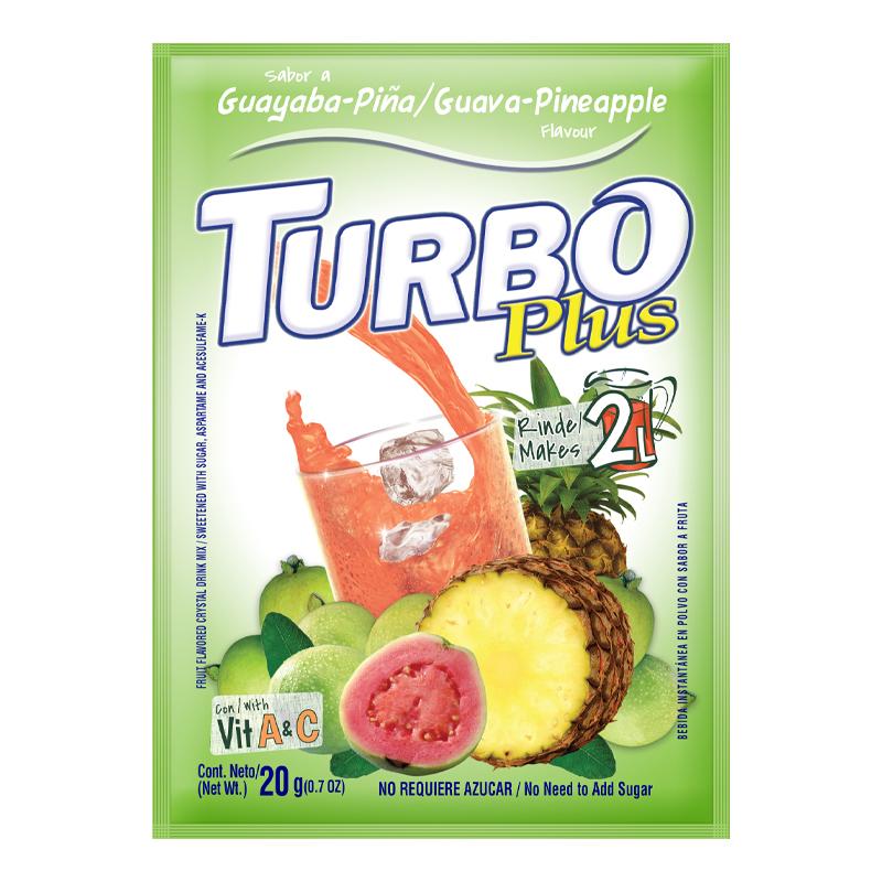 Turbo Plus Drink Mix Guava Pineapple 35g