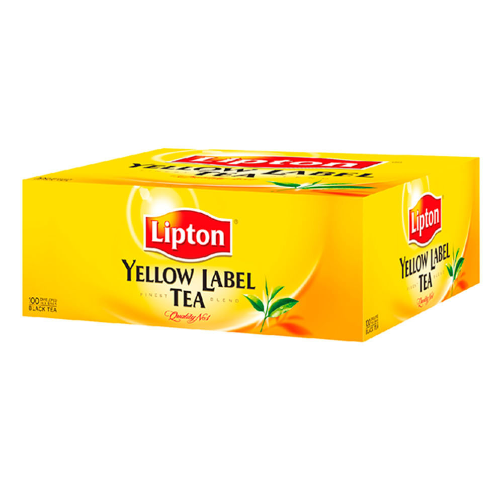 Lipton Te Yellow Label 100 Un