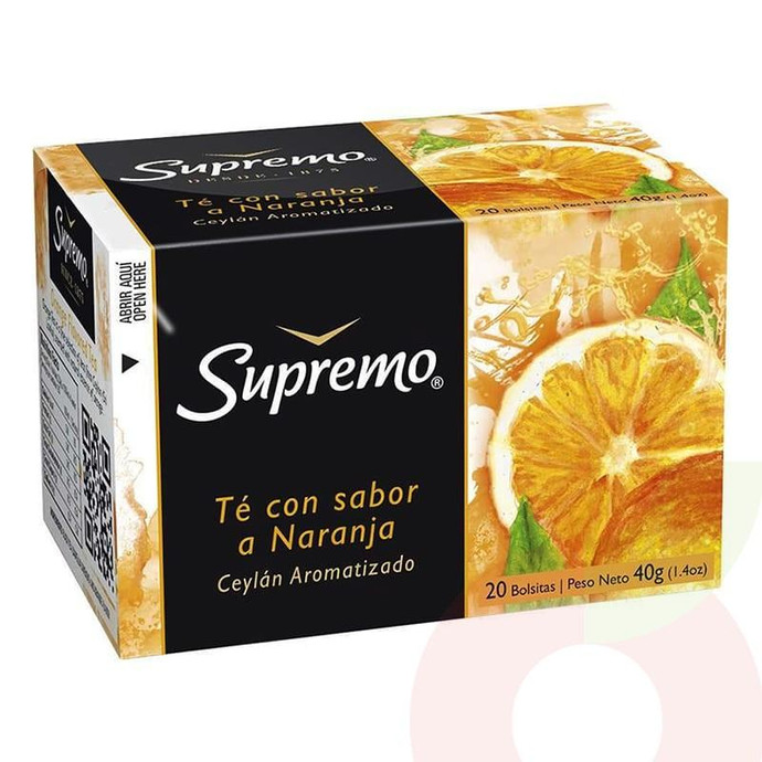 Supremo Te De Naranja, 20 Saquitos