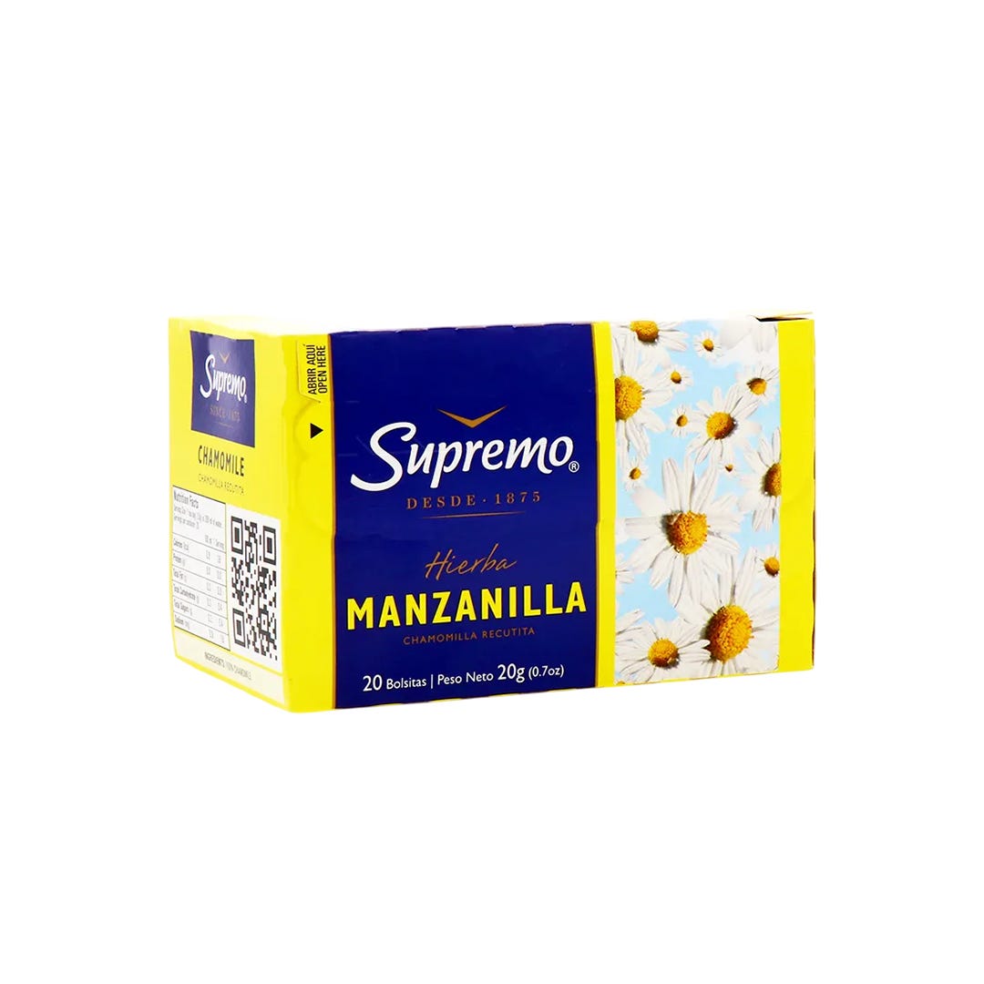 Supremo Te Sabor A Manzanilla - 20gr