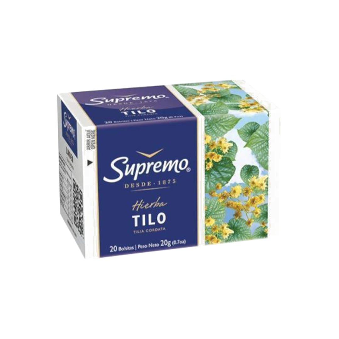 Supremo Te De Tilo En Caja