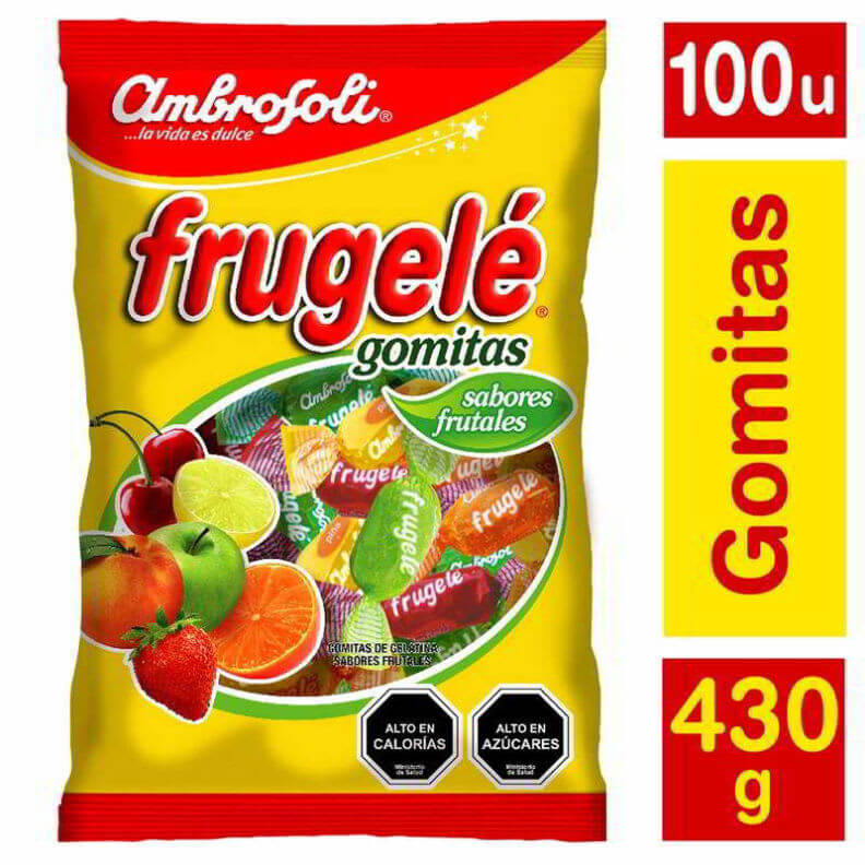 Frugele Gomitas 100 Unid 430 G Ambrosoli