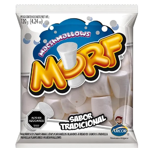 Marshmallows Tradicional Morf 120gr