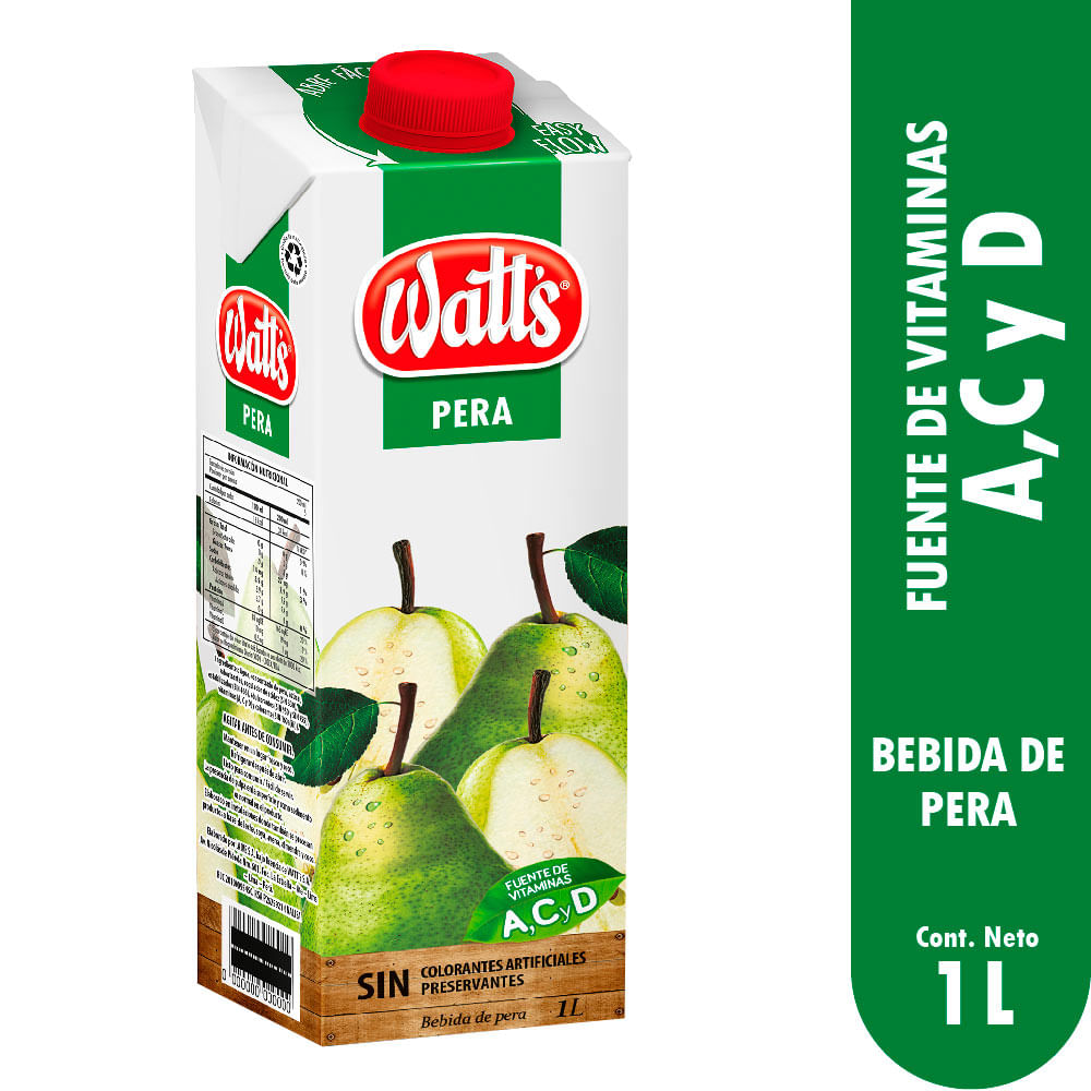 Watts Jugo De Pera