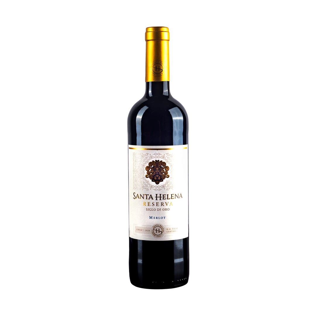 Santa Helena Vino Tinto Siglo De Oro Merlot - 750mL