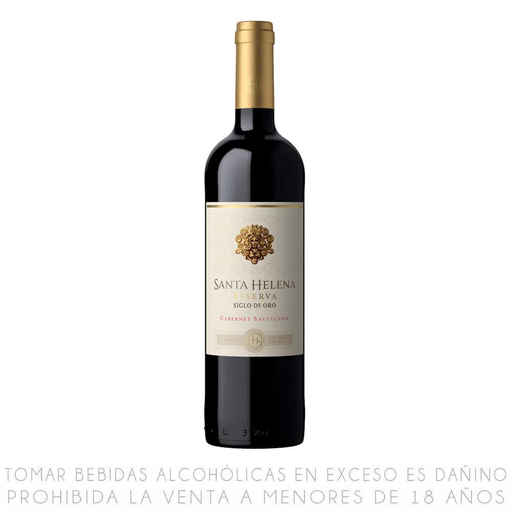 Santa Helena Vino Tinto Reserva Cabernet Sauvignon, 750ml
