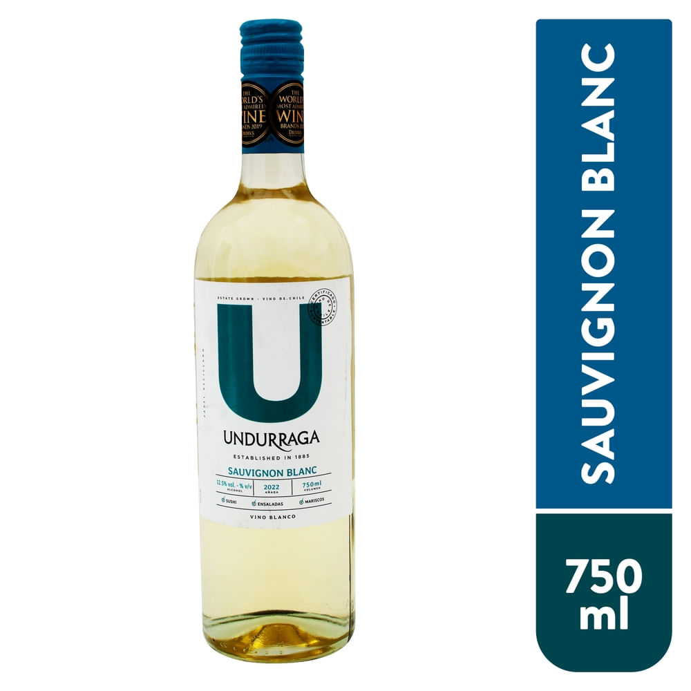 Undurraga Vino Blanco Sauvignon Blanc - 750 Ml