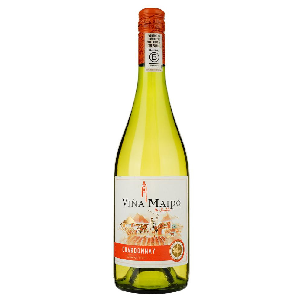 Vina Maipo Вино Mi Pueblo Chardonnay Белое Сухое 0.75 Л