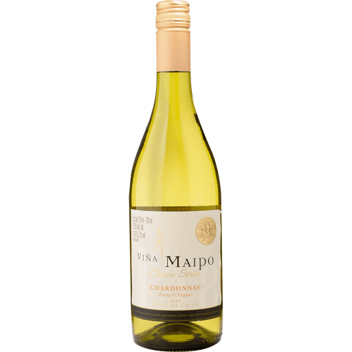 Viña Maipo Vino Chardonnay 12/750Ml