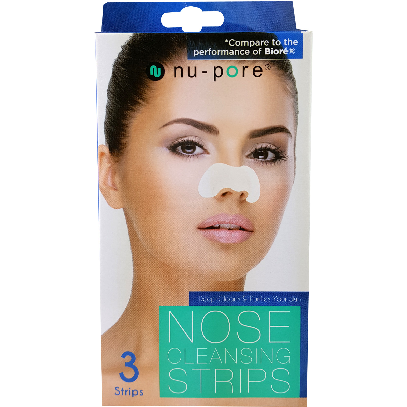 Nu-pore Nose Cleansing Strips, 3 Strips