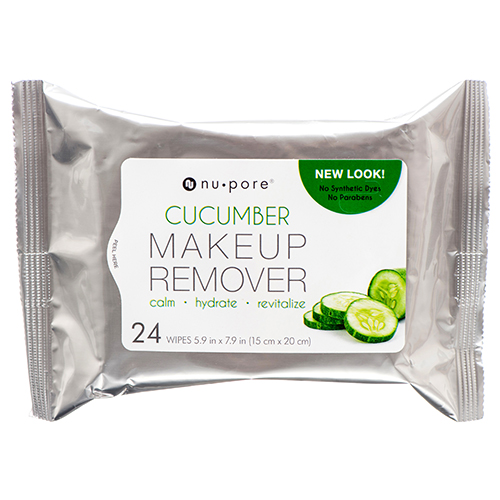 Nu-pore Make-up Remover 24 Ct Cucumber