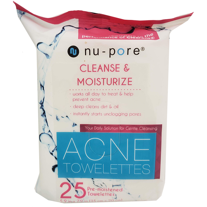 Nupore Acne Cleaner Towels