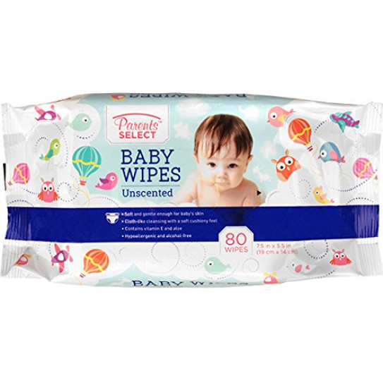 Nu-Pore Baby Wipes Unscented