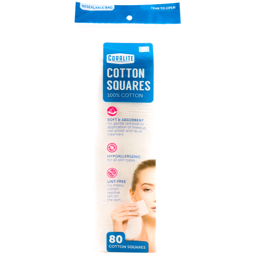 Coralite 100% Cotton Squares