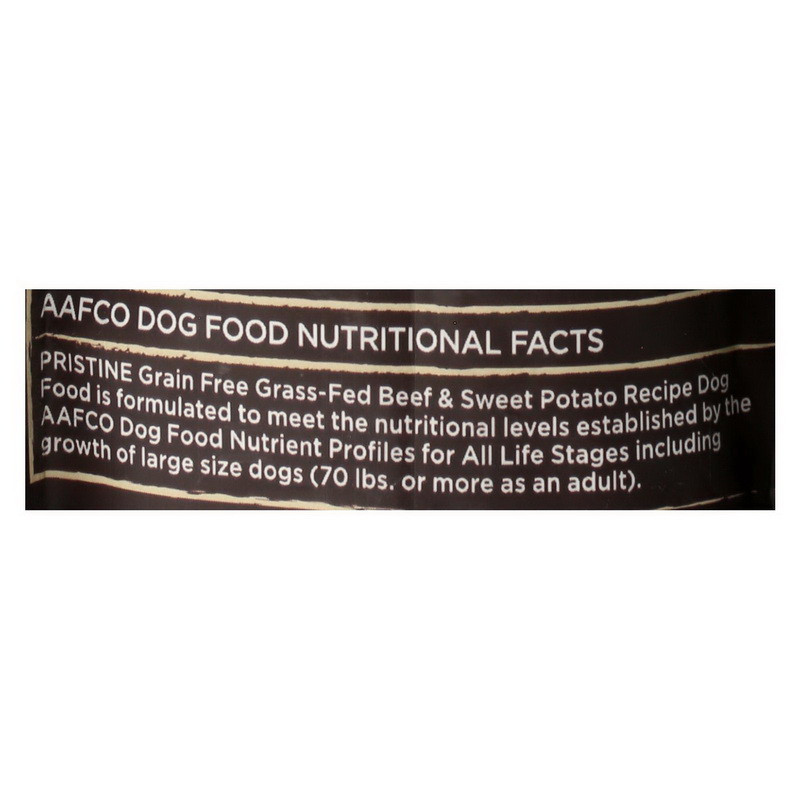 Castor & Pollux Dog Food Dry Pristine Grain Free Beef Raw, 10 Lb