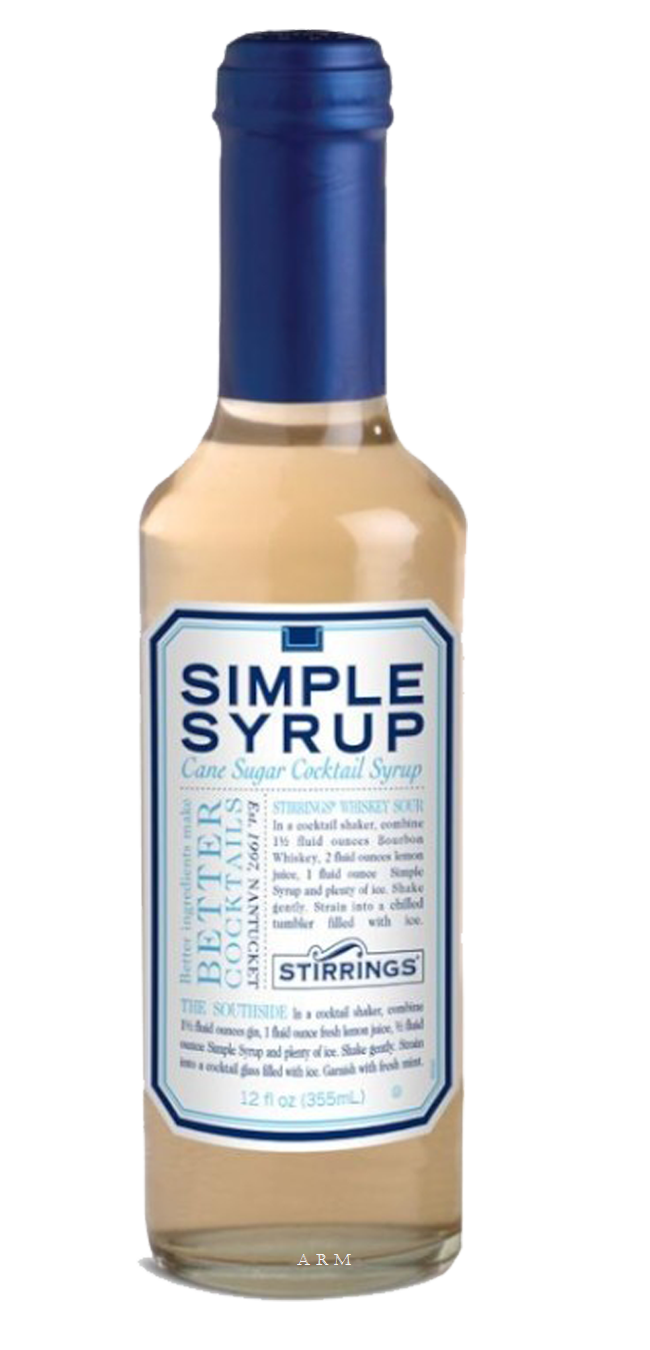 Stirrings Simple Syrup Cocktail Mixer 12oz