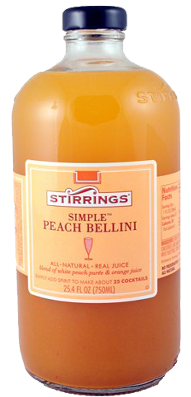 Stirrings Peach Bellini Mix, 750 Ml