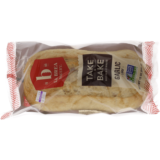 La Brea Bakery Take & Bake Garlic Loaf 12 Oz