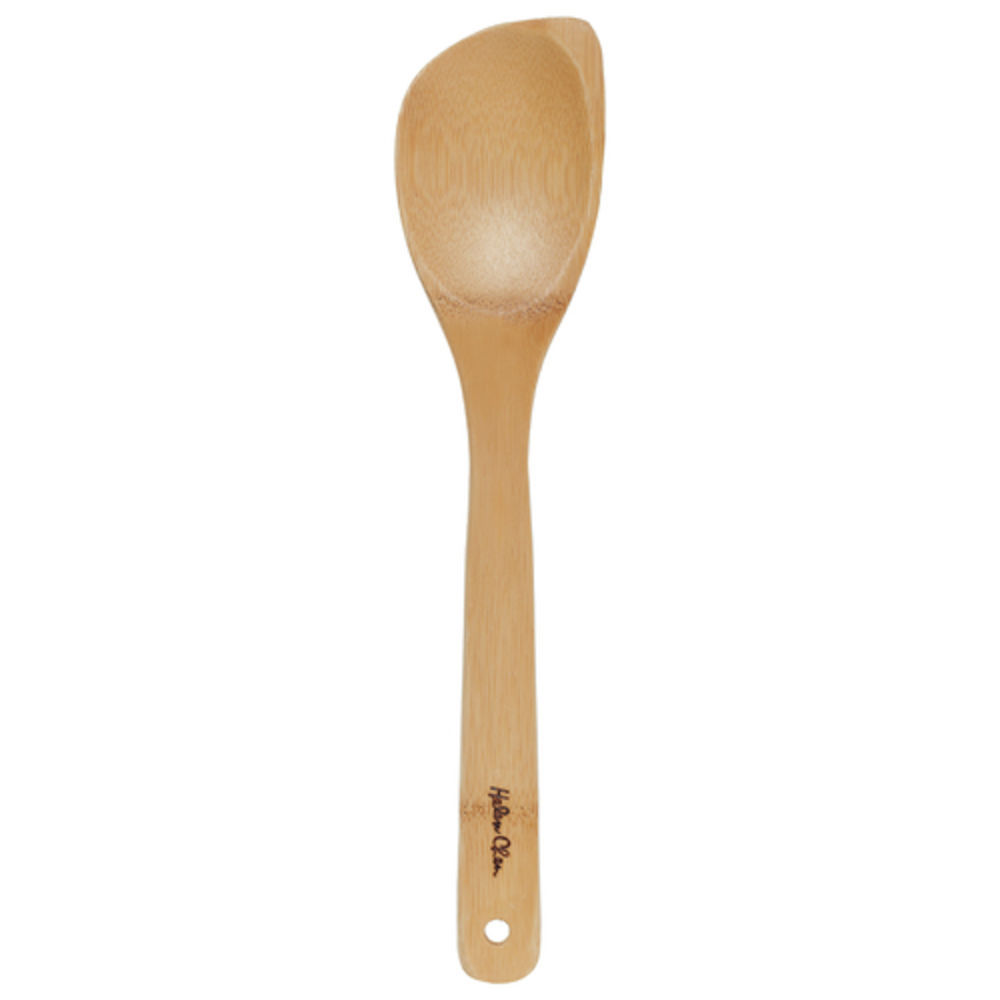 Helen's Asian Kitchen Corner Spoon, Bamboo, 12 Inches