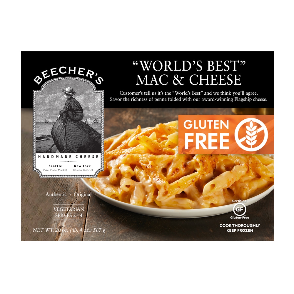 Beecher's Mac & Cheese, Gluten Free, World's Best 18 Oz