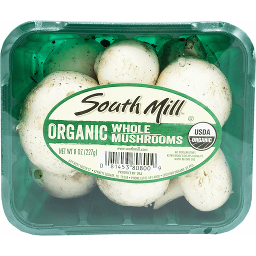 Organic Cello Mushrooms