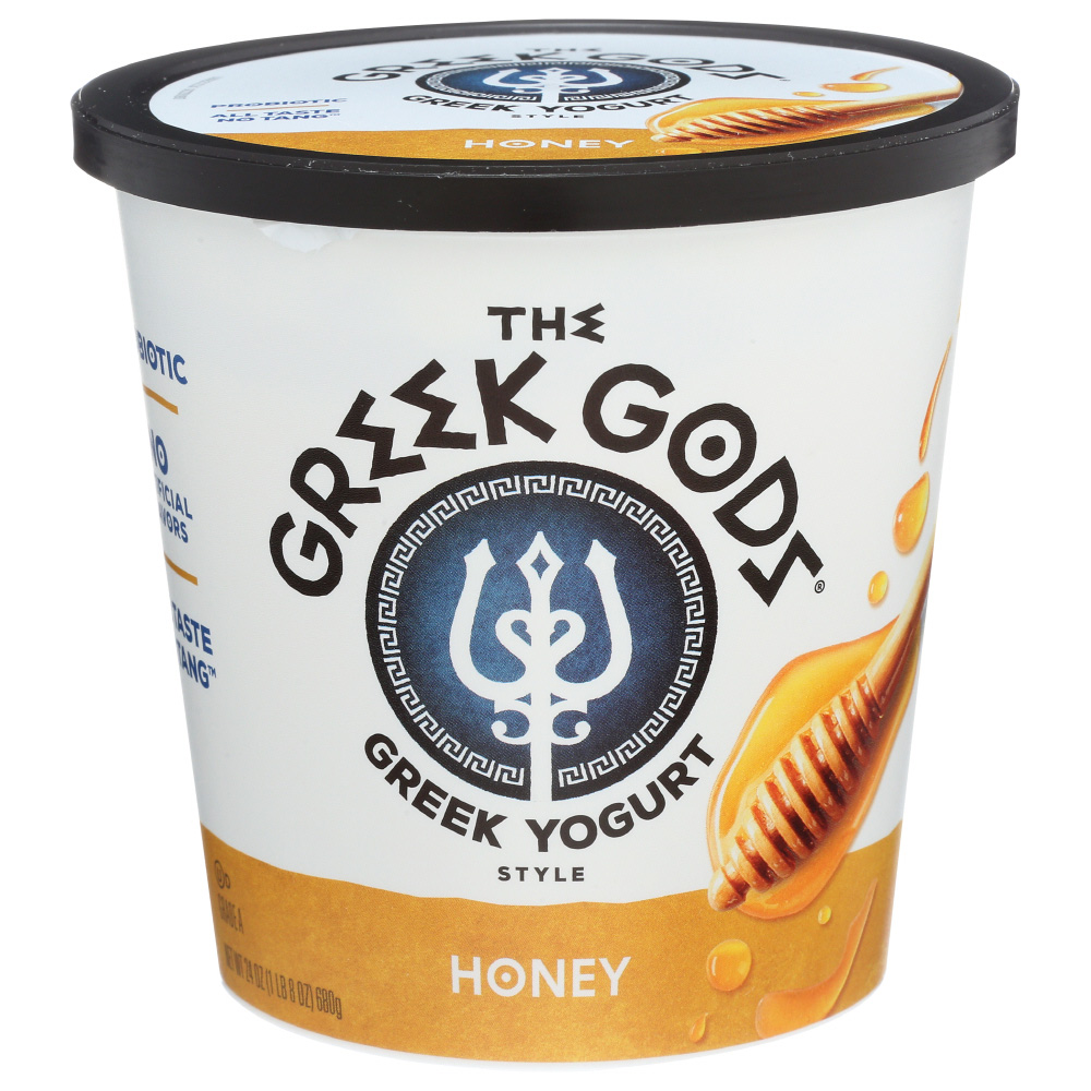 The Greek Gods Honey Style Yogurt 24 Oz. Tub