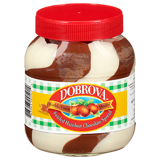 Dobrova Swirled Hazelnut Chocolate Spread - 26.45 Fl