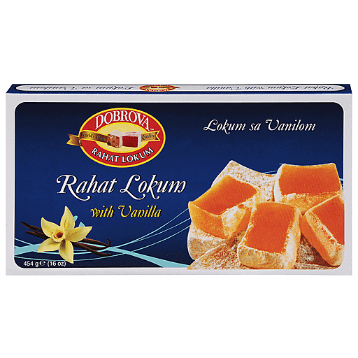 Dobrova Rahat Lokum Vanilla 454 Gram