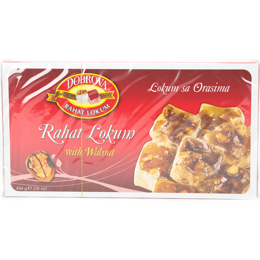Dobrova Rahat Lokum Walnut 454 Gram