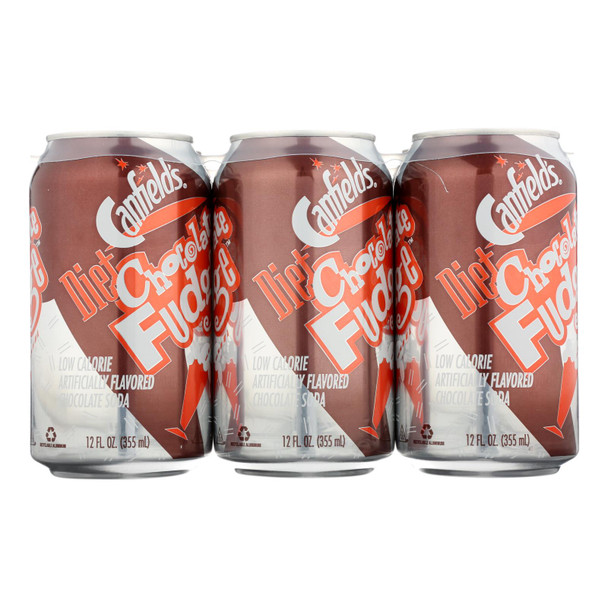 Canfield's Soda - Diet - Chocolate Fudge 72.00 Fl Oz