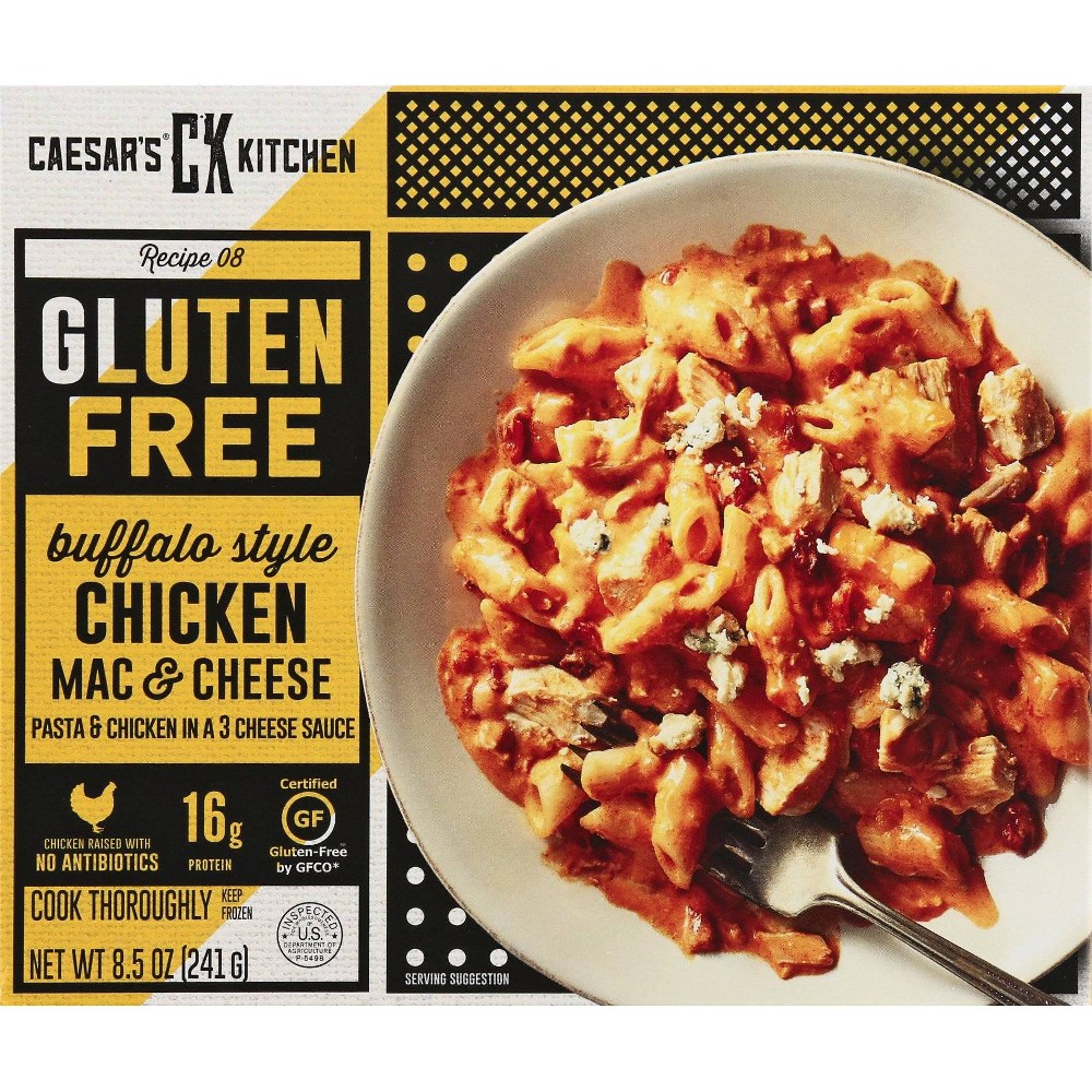 Caesar's Kitchen Buffalo Style Chicken Mac & Cheese 8.5 Oz
