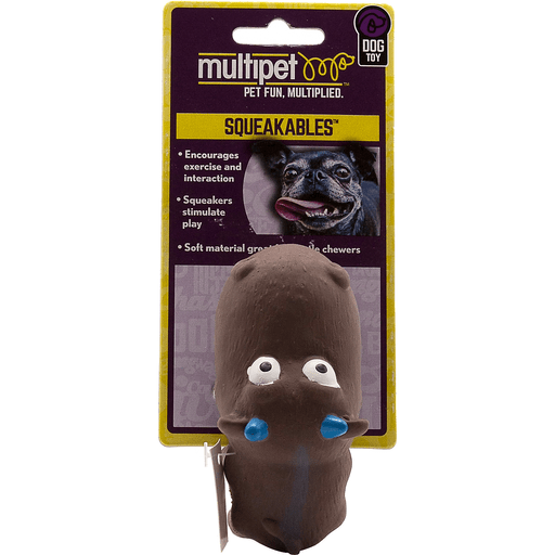 Multipet Latex Animals Dog Toy Assorted 3 In