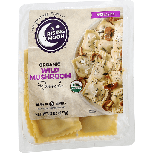 Rising Moon Organic Wild Mushroom Ravioli 8 Oz