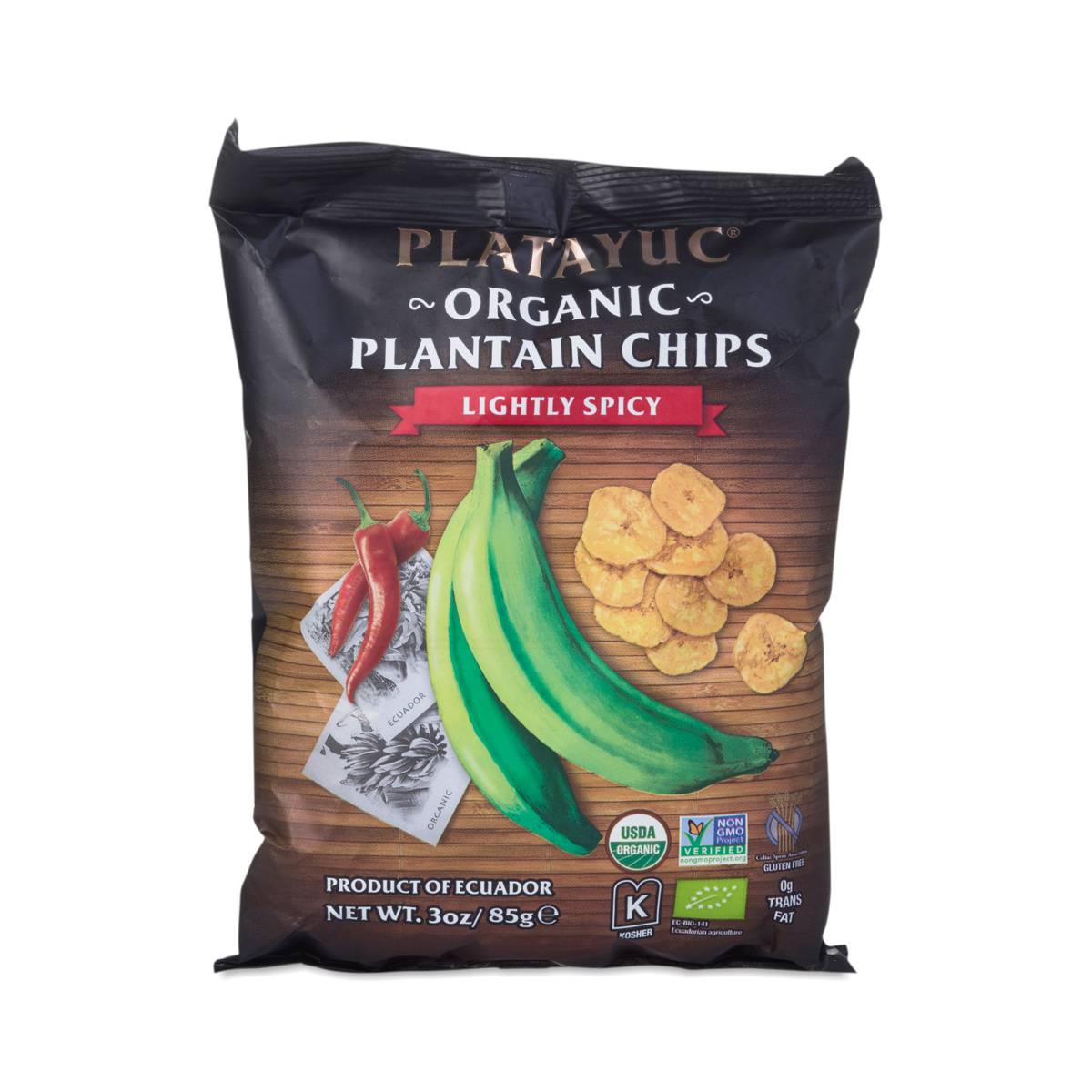 Organic Plantains, Lightly Spicy