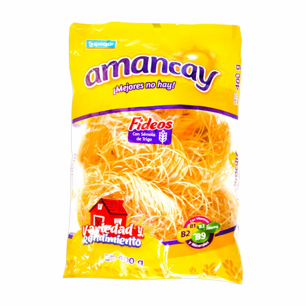 Fideos Cabello De Angel AMANCAY 400 G