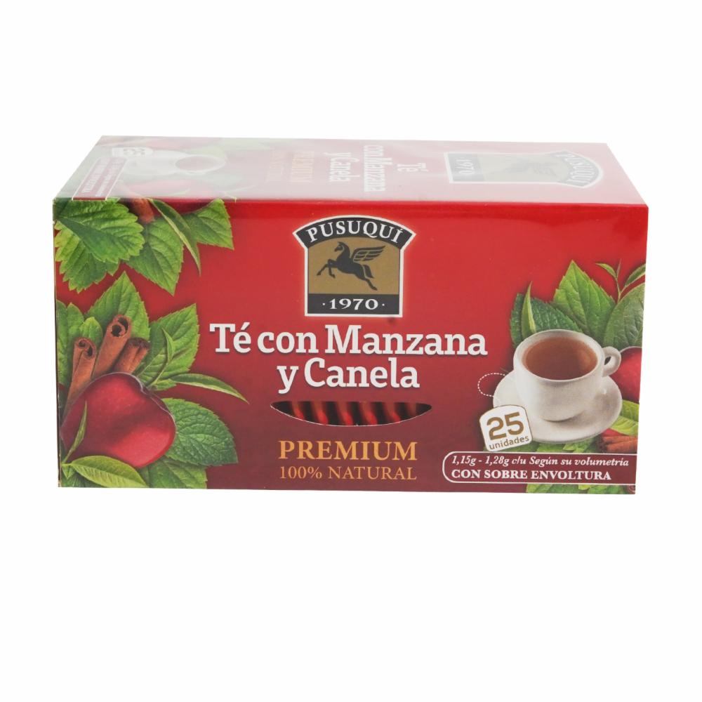23005 - Pusuqui Te Manzana Canela Tea - 25 Bag - Box: - Loc: R7