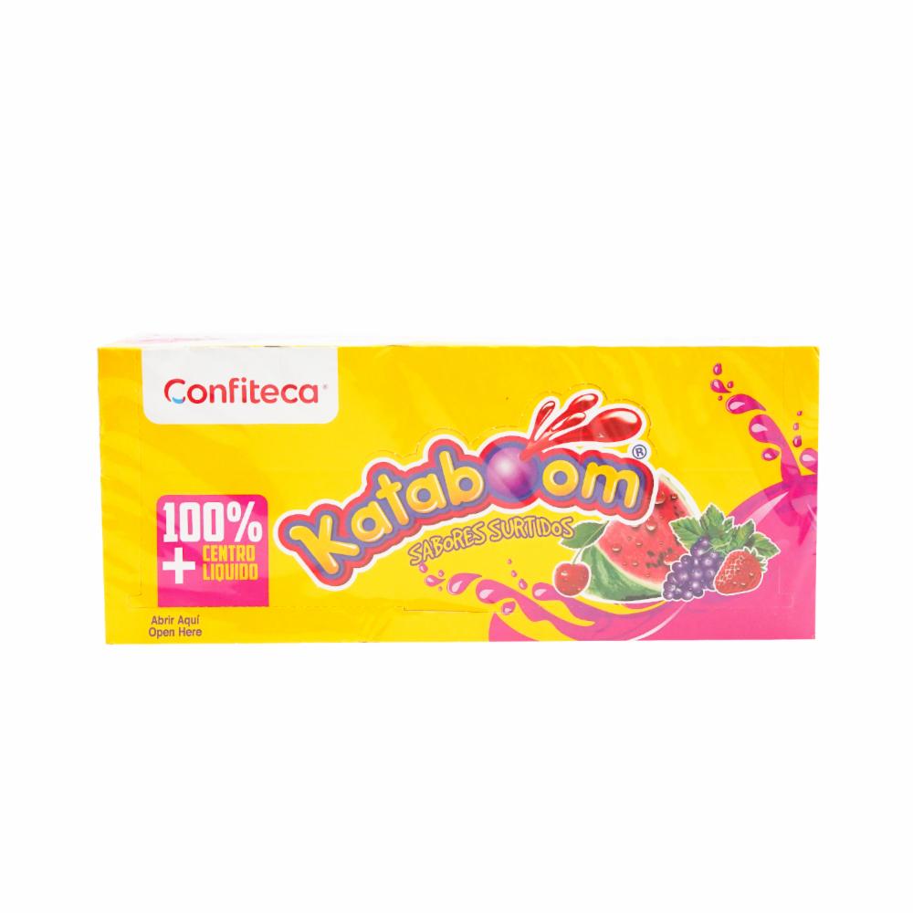 Chicle Sabores Surtidos Con Centro Liquido KATABOOM 576 G