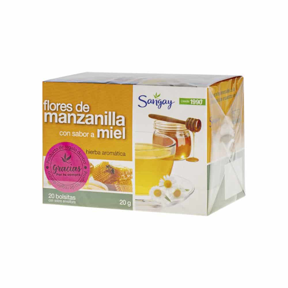 Te Herbal De Manzanilla Sabor A Miel SANGAY 20 G