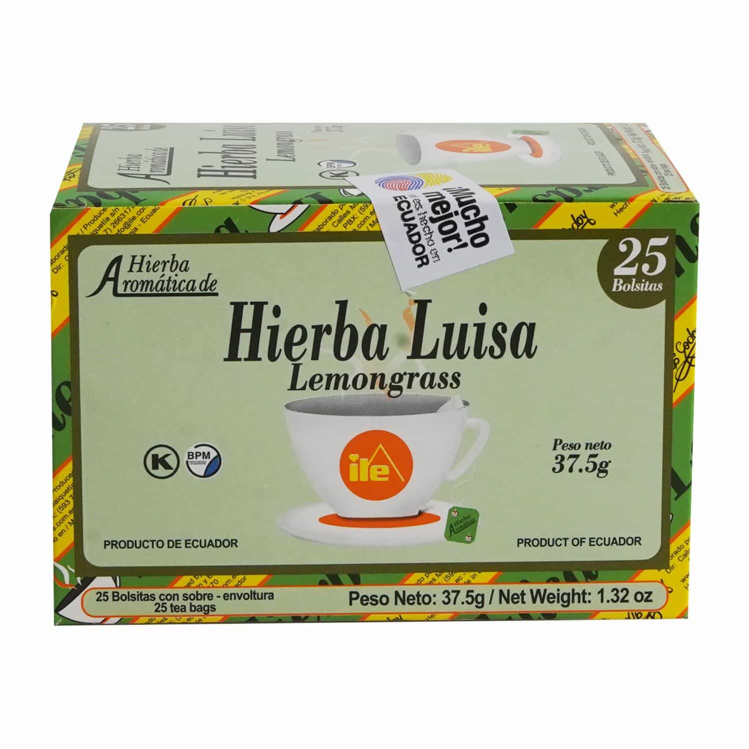 ile Té Hierba Luisa Aromática Pack 25u 37,50 G
