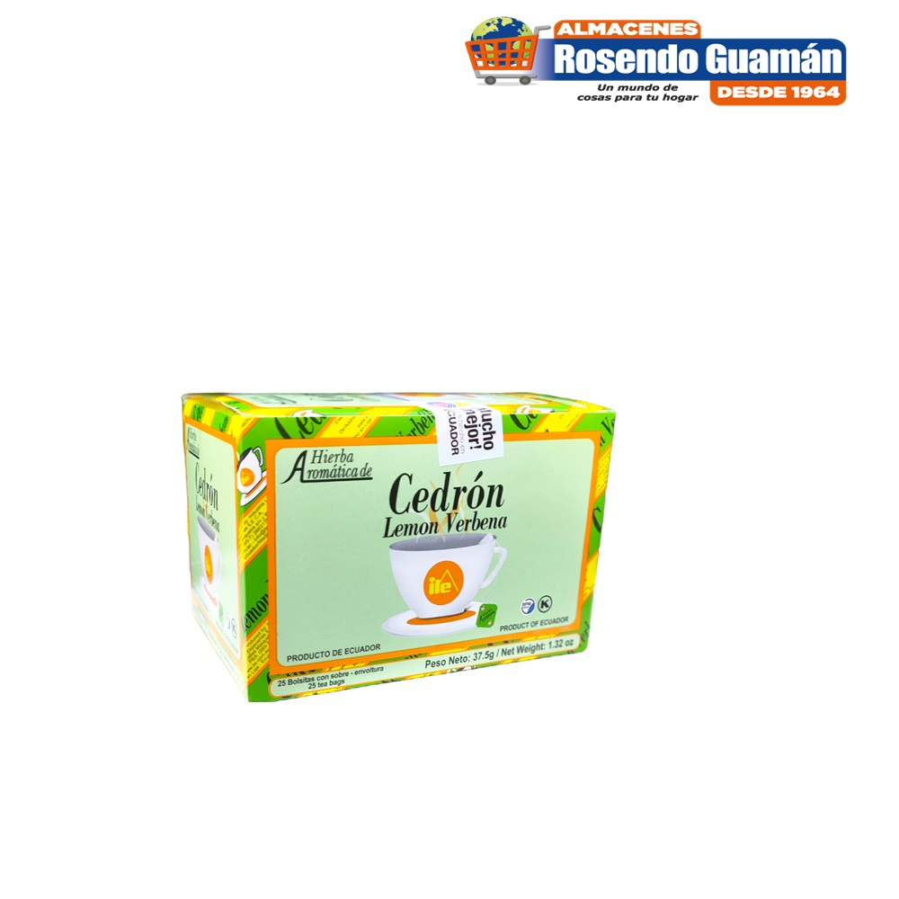Ile Te Hierbas Aromáticas Cedrón Pack 25 U 37,5 G