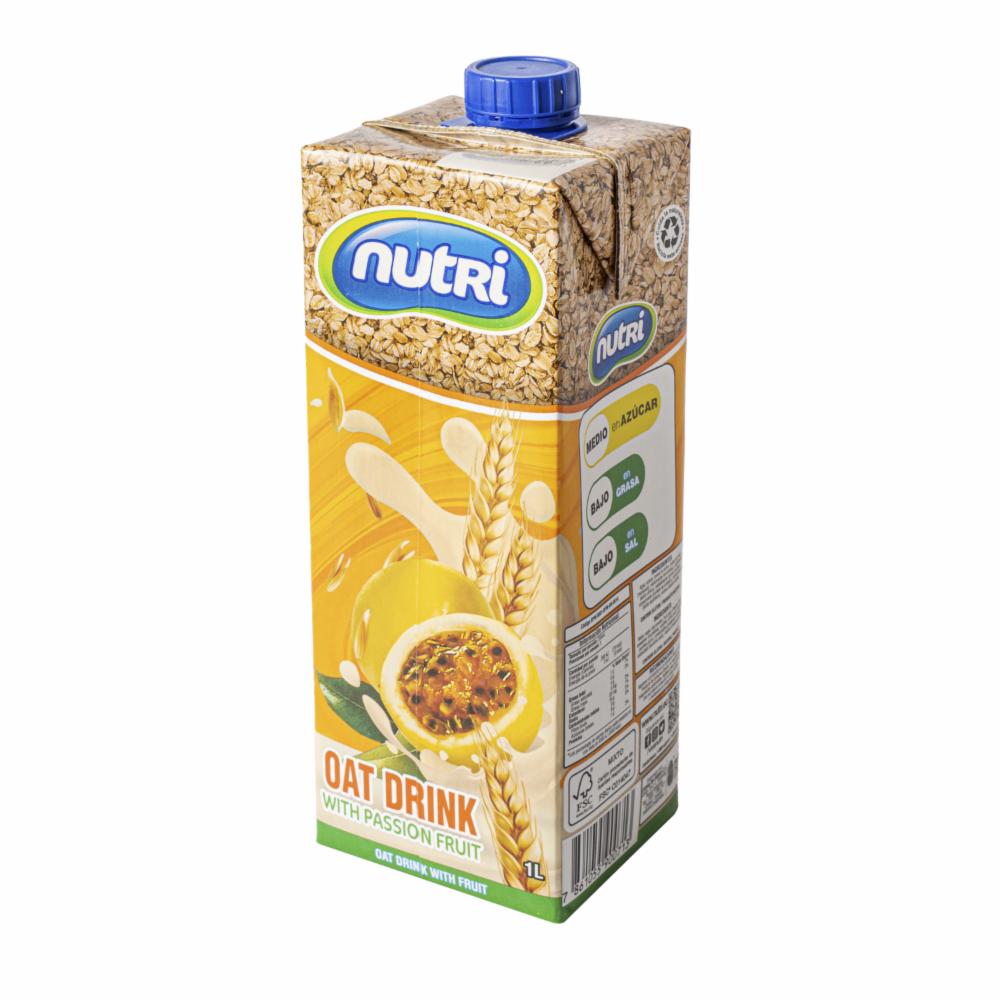 Avena Con Maracuyá Tetra Square NUTRI 1000 Ml