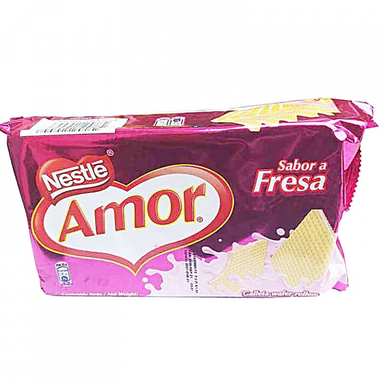 Nestle Amor Galleta Fresa 175 G