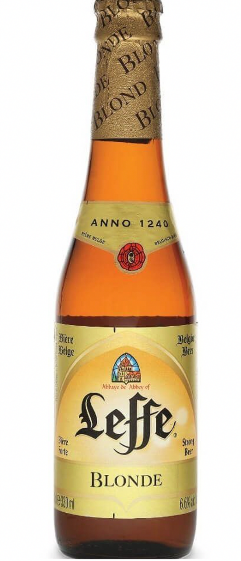 Leffe Blonde Trappist/Abbey Ale, 6 Pack 11.2 Fl. Oz. Bottles