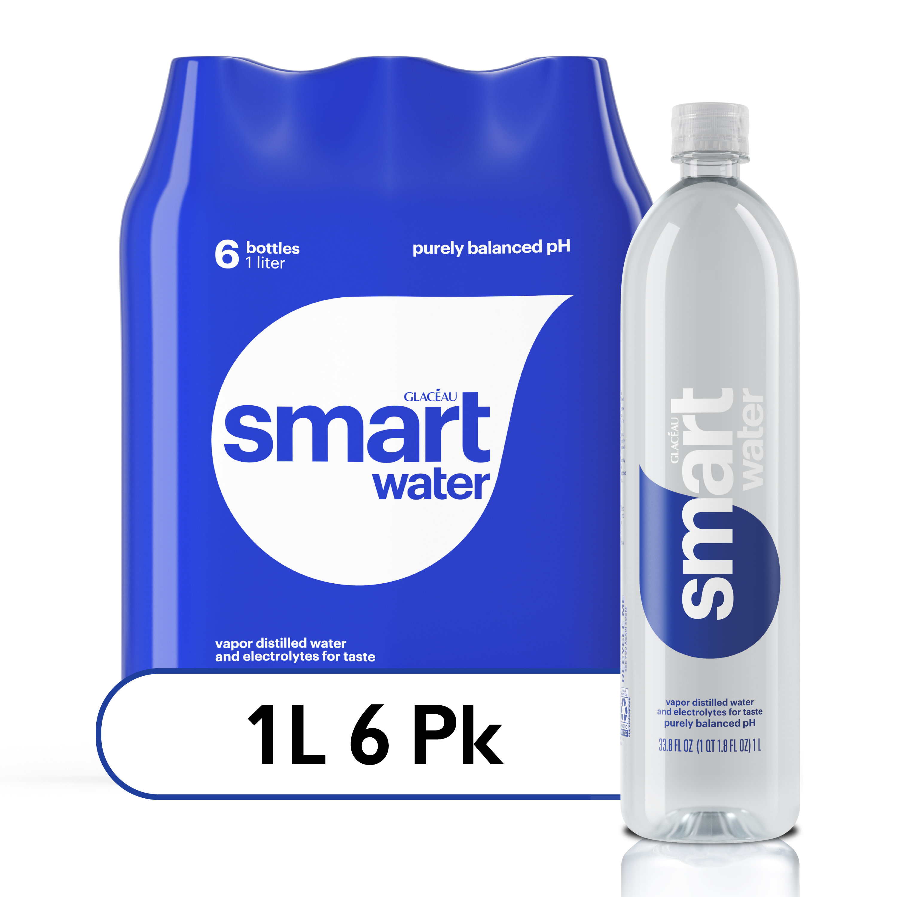 Smartwater Nutrient-enhanced Water Bottles, 33.8 Fl Oz
