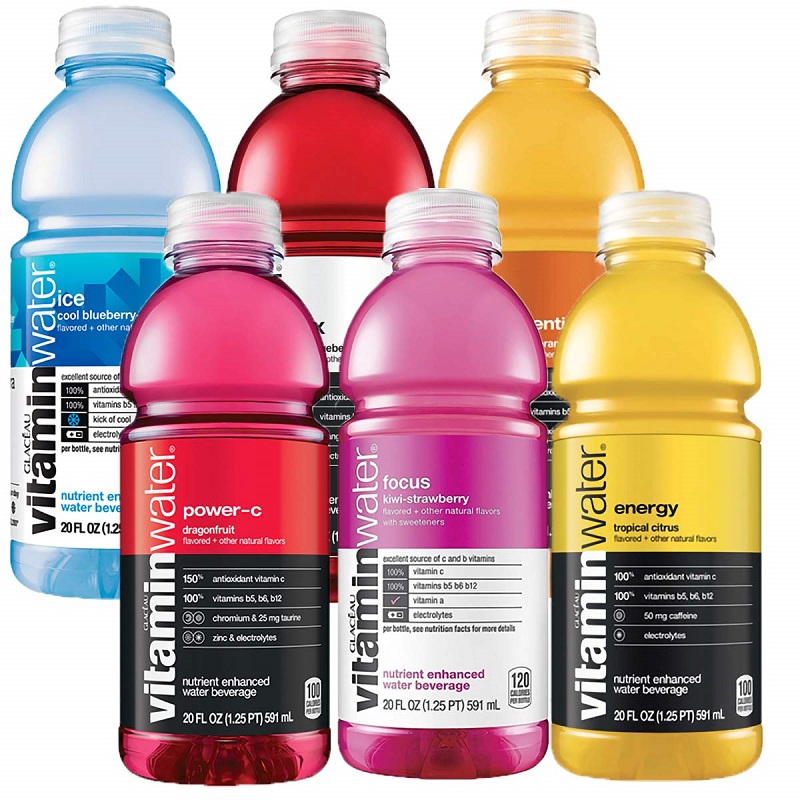 Glaceau Vitaminwater Zero Refresh Tropical Mango - 20 Fl Oz Bottle