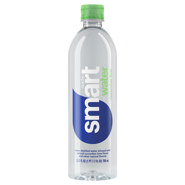Smartwater Cucumber Lime Bottle, 23.7 Fl Oz