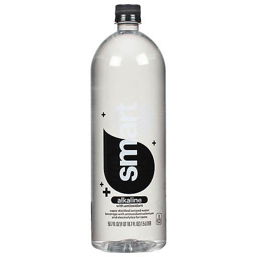 Smartwater Alkaline With Antioxidant, 9.5+ PH 50.7 Fl Oz