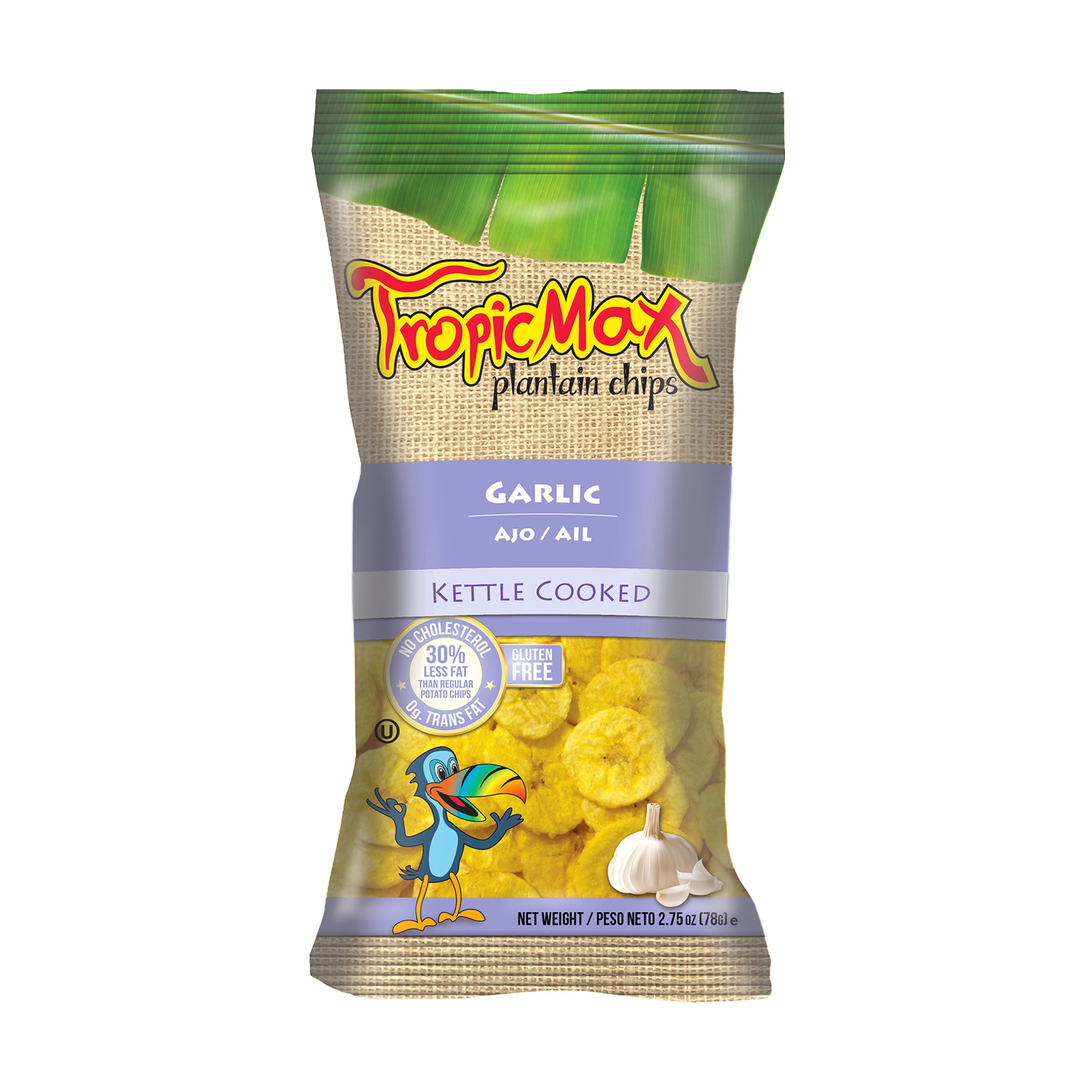 TropicMax Garlic Plantain Chips