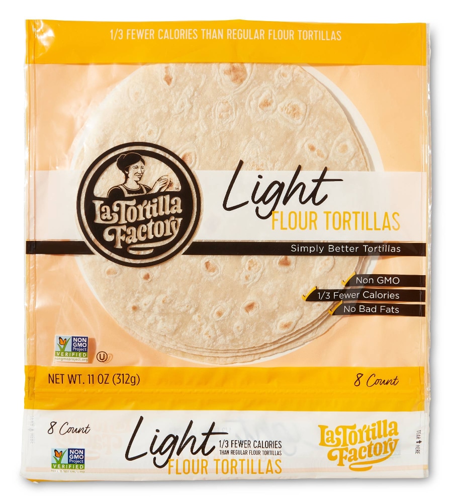 La Tortilla Factory Smart & Delicious Flour Tortillas Light